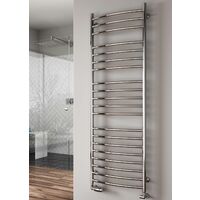 EOS 500 X 1500 CURVED STAINLESS STEEL TOWEL RAIL