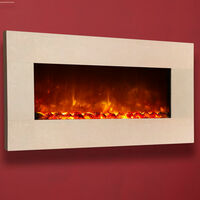 Celsi Electriflame XD 1100 Royal Botticino 1.5kw Wall Mounted Electric Fire