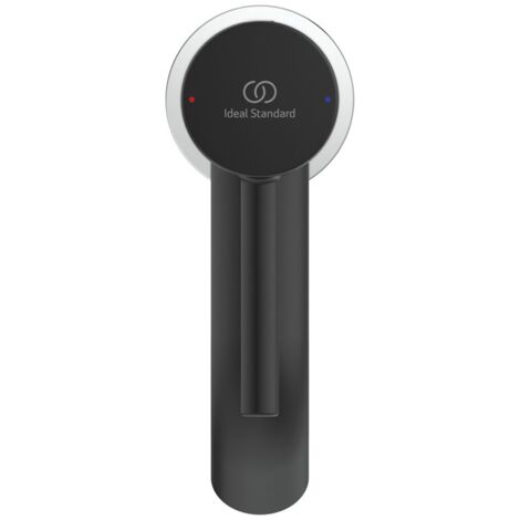 Ideal Standard Mezclador monomando de lavabo KOLVA, negro mate (BD026U4)