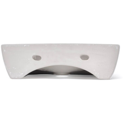 Swiss Aqua Technologies Brevis Lavabo suspendido con orificio para grifería, 43x30x13cm (SATBRE4330R)