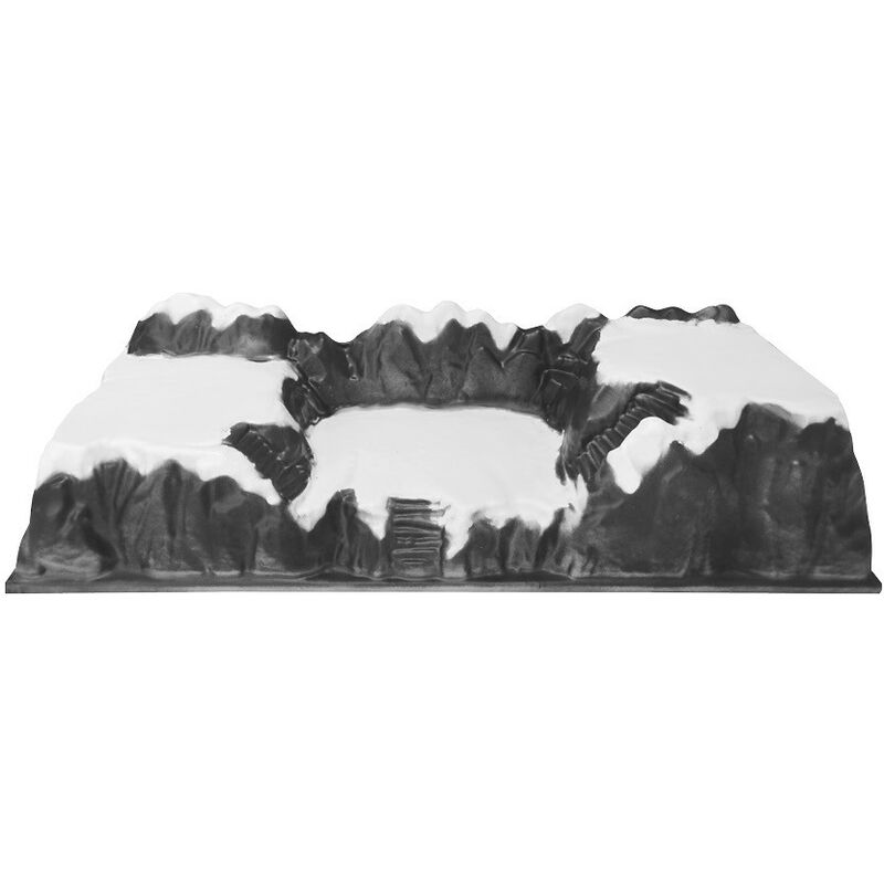 Paysage de vallée 78 x 25 cm