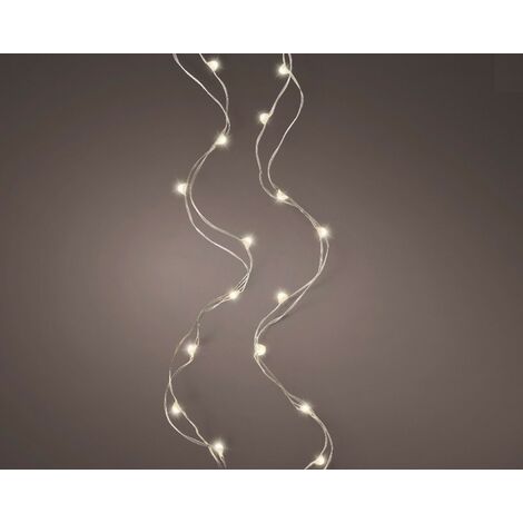 Guirlandes lumineuses décoratives de Noël à micro LED 2,95 m (1/3)