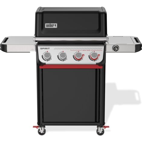 Weber – Barbecue à gaz 4 brûleurs 10,3 kW/h – Surface de cuisson 61 x 45 cm – Gril en fonte et barres aromatisantes inox – Panneau pliable - EP-425 (1/3)