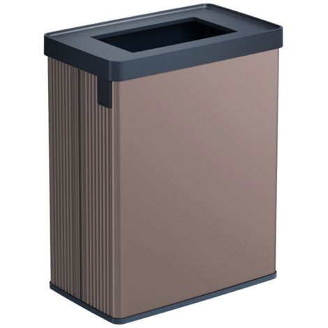Poubelle de recyclage Keter VERTO rose perle