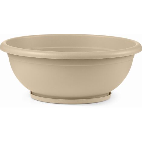 Bol Naxos avec soucoupe imbriquée 80 cm - Terre étrusque