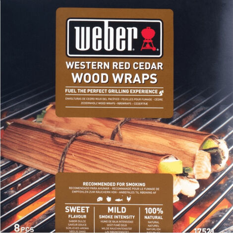 Wraps à fumer - Cèdre rouge du Pacifique Weber Cod. (1/2)