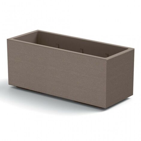 Jardinière Matheria  Taupe - 100 cm