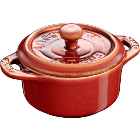 Mini Cocotte 10 cm Cuivre Antique en Céramique (1/3)