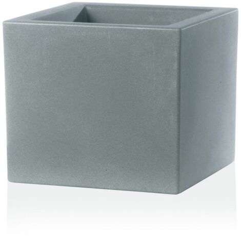 Vase Schio Cubo 30 cm - Beton (1/5)