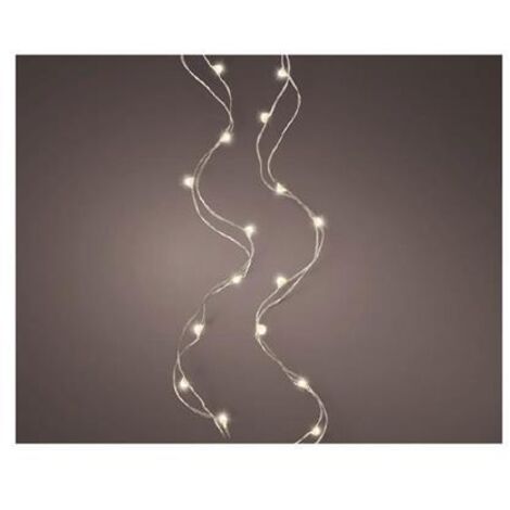 Guirlande d'Etoiles Led 495 cm 10 Led Lumière Chaude (1/3)