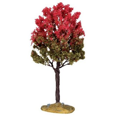 Lemax – Arbre Tupelo noir moyen – Feuillage vert brillant – Hauteur 16 cm – Pour aménagement paysager – 44798