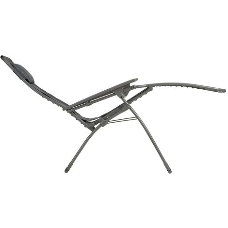 FUTURA LaFuma LFM3113 Chaise longue inclinable en obsidienne