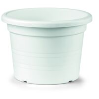 Vaso Cilindro 100 con Rulli Blanc - 100 cm