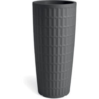 CACHE-POT ROND HAUT TYLE 85CM ANTHRACITE