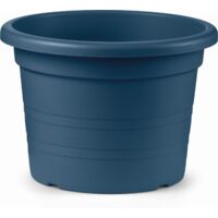 Vaso Cilindro Plastica 50 cm - Deep Blue