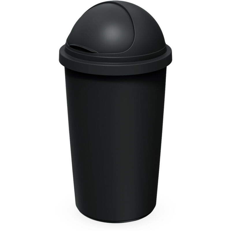 Din Mülleimer 4er Set Mülleimer | PN-EN 840 | 120 Liter | Mit