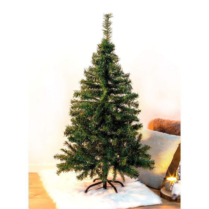 Künstlicher Weihnachtsbaum groß / Baumständer Kunst - 180 Tannenbaum cm inklusive Christbaum - grün
