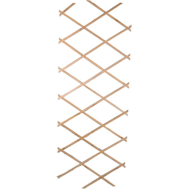 Holz Rankgitter ausziehbar - 180 x 90 cm - Scherenspalier für
