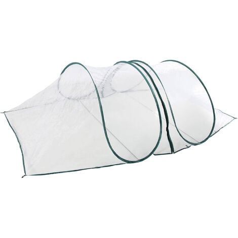 PopUp Folien Frühbeet 250 x 110 cm Anzucht Treibhaustunnel