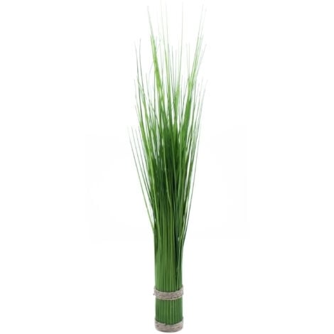 Kunst Dekogras Bündel grün H 60 cm Künstliches Deko Stehgras