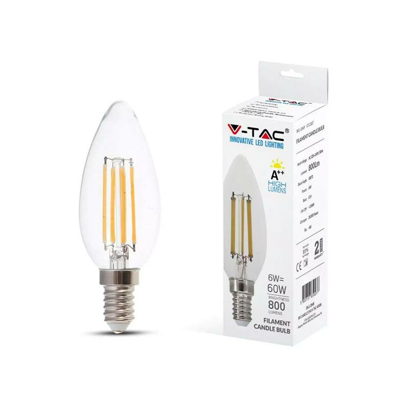 LED LAMPADINA 4.5W E14 CANDELA SMART RGB WW CW  ALEXA