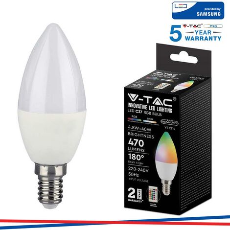 Lampadina LED SMART Ledvance E14 4.9W 470Lm 2700K 180º IP20 Dimmerabile