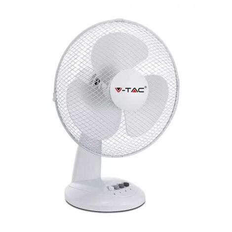 Ventilatore da tavolo 40 cm oscillante Bianco 3 velocit 45 W potente  Sangiorgio