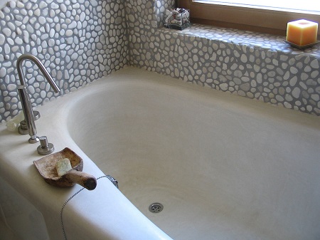 Cuarto de baño estilo oriental