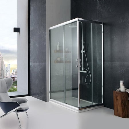 Cómo distribuir cuartos de baño de 3, 4, 5 o 6 metros²