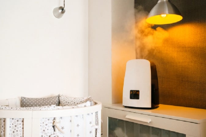 How and why to use a humidifier in a nursery