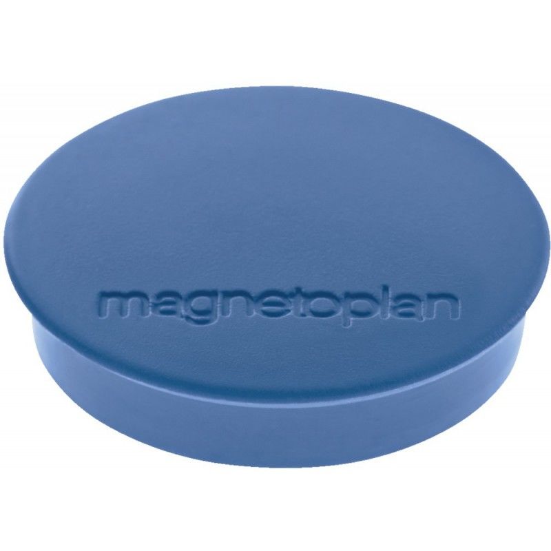 

Magnetoplan - Imán D30mm, VE 10 unidades Fuerza 700g, dazul