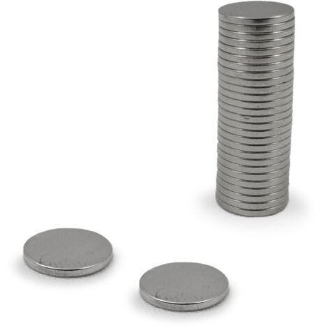 Imán de neodimio ø10 x 1 mm