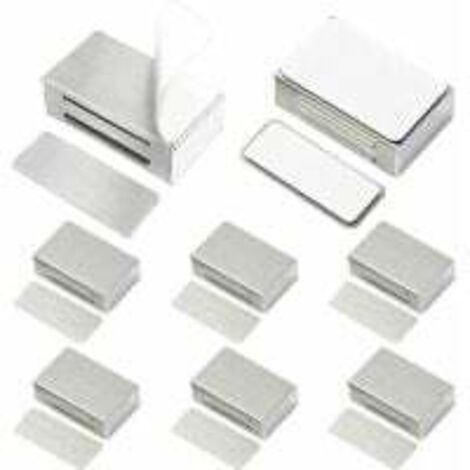 Imanes adhesivos para puertas de gabinetes, paquete de 8, cierres magnéticos mejorados, sin tornillos, sin necesidad de taladrar, para gabinetes de cocina, potente cierre magnético para cajones, guard