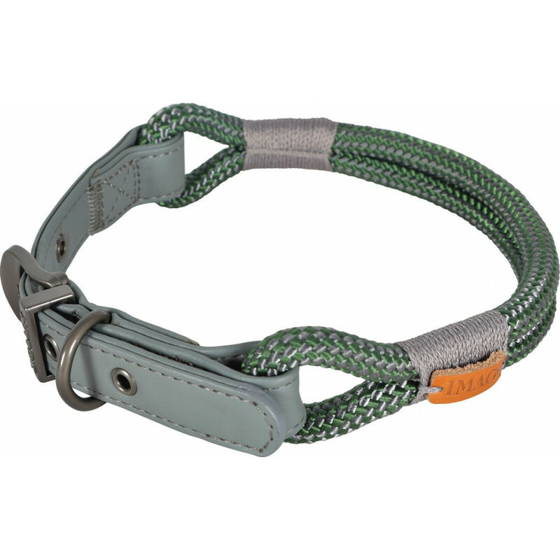

IMAO Cuello de Hyde Park. 11 mm x 60 cm. caqui . para perro.