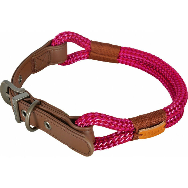 

IMAO Hyde park collar. 6 mm x 40 cm. fucsia . para perro.