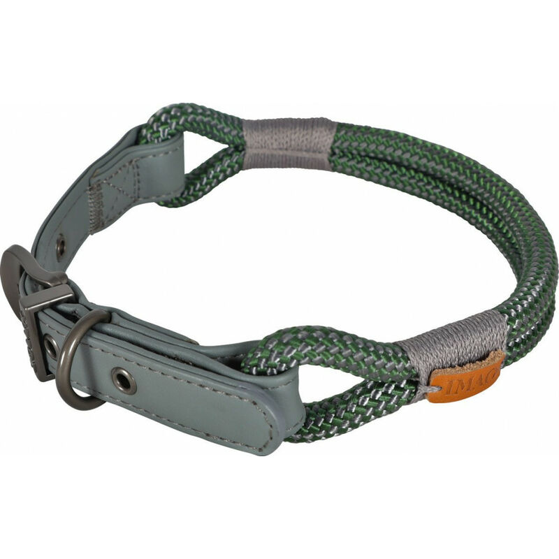 

IMAO Hyde park collar. 6 mm x 40 cm. khaki . para perro.