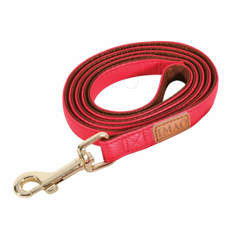

IMAO MAYFAIR lead. 15 mm. x 1,2 metros. color rojo. para perro.