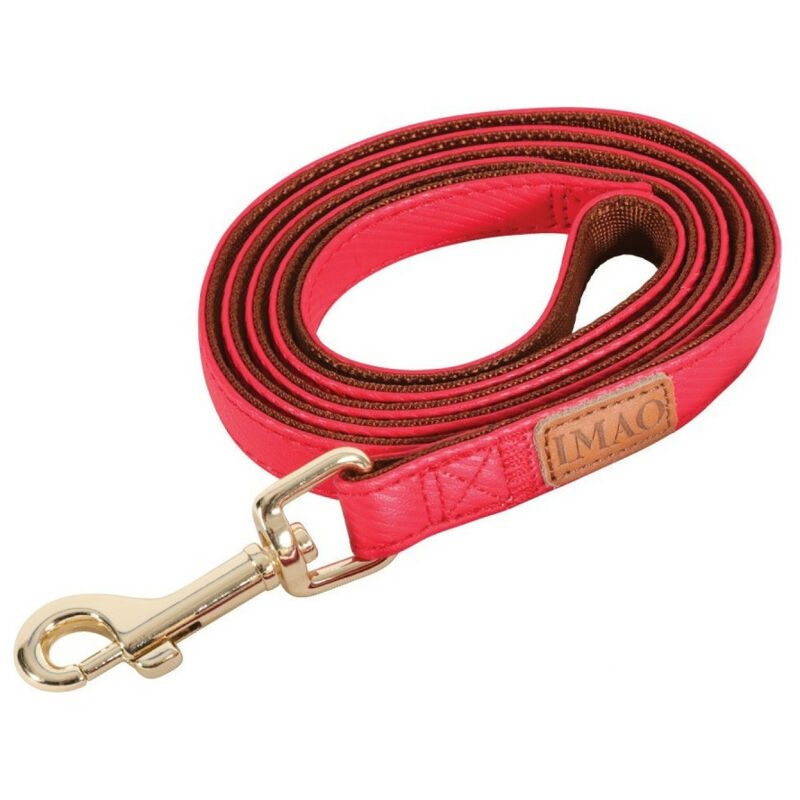 

IMAO MAYFAIR lead. 20 mm. x 1,2 metros. color rojo. para perro.