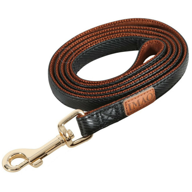 

IMAO MAYFAIR lead. 25 mm. x 1,2 metros. color negro. para perro.