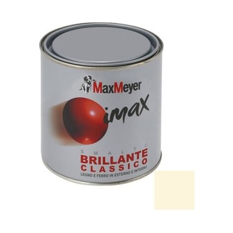 Imax Brilliant Classic White Cream Emaille MaxMeyer 0,500 Lt