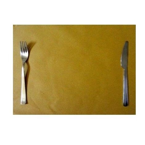 IMBALLAGGI 2000 - Tovagliette in carta paglia 33x44cm, resistenti assorbenti