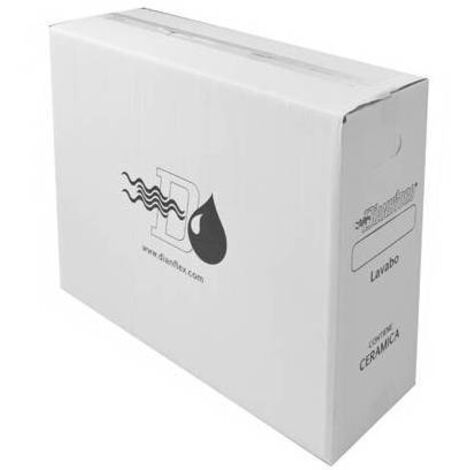 IMBALLO IN CARTONE PER LAVABO CM 65x22 x H. 49 Misura: cm 65x22 x H.49