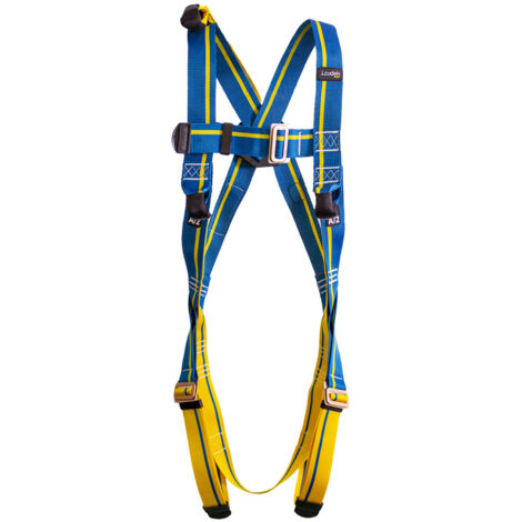IRUDEK - DISPOSITIVI DI SICUREZZA Imbracatura di Sicurezza Irudek Light Plus 2, misura: L-XL Giallo, Blue
