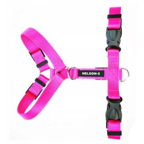 IMBRACATURA PER CANI DA GUARDIA NELSON-X DUO ROSA XL