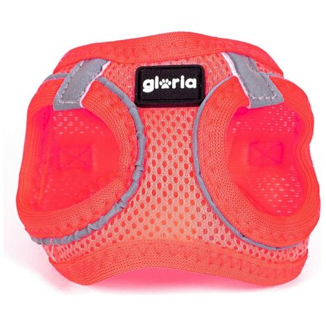 Imbracatura per Cani Gloria Air Mesh Trek Star Regolabile Rosa Taglia XXXS (18-20 cm)