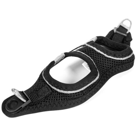 Imbracatura per Cani Gloria Trek Star 27-28 cm 31-34,6 cm Nero XS