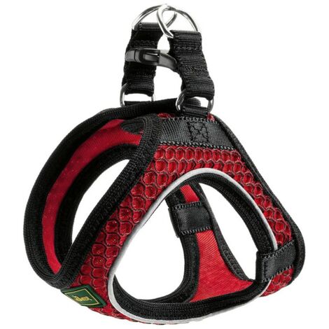 Imbracatura per Cani Hunter Hilo-Comfort Rosso (30-35 cm)