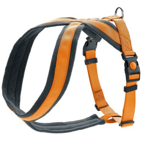 Imbracatura per Cani Hunter London Comfort Arancio S/M 52-62 cm