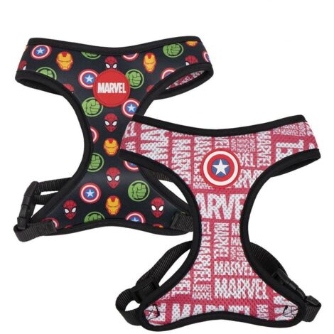 Imbracatura per Cani Marvel M/L Rosso