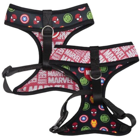 Imbracatura per Cani Marvel Reversibile Rosso XS